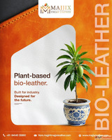 Bio Based Leather Manufacturer Sustainable Plant-Based Leath...