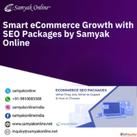 Smart eCommerce Growth with SEO Packages by Samyak Online