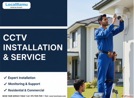 CCTV Installation and Repair Service by LocalRamu with Skilled Professionals in Bangalore