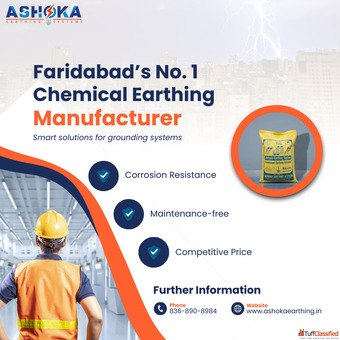 Chemical Earthing Manufacturer in Faridabad