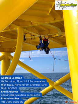 Offshore Rope Access Services for Inspection Maintenance