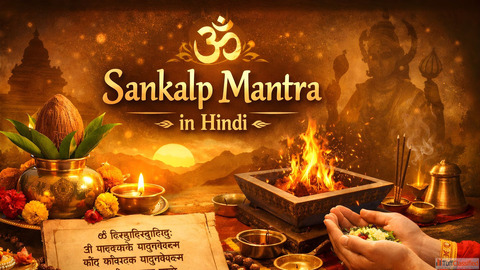 Sankalp Mantra in Hindi सकलप मतर क सपरण ववरण