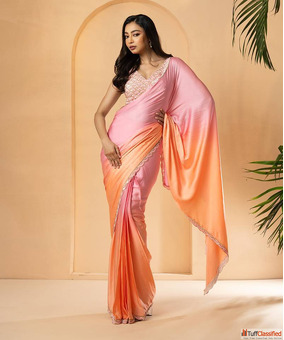 Ombre Saree Online - Buy Online with Discount Special Offers