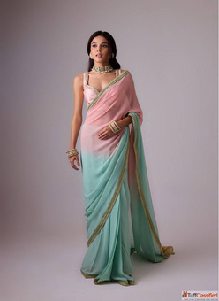 Ombre Saree Online - Buy Online with Discount Special Offers
