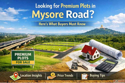 Premium plots in Mysore Road