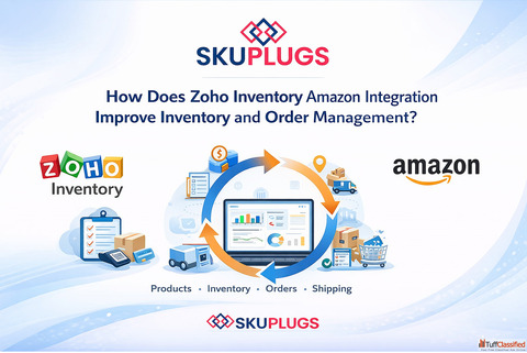 Integrate Zoho Inventory with Amazon by SKUPlugs