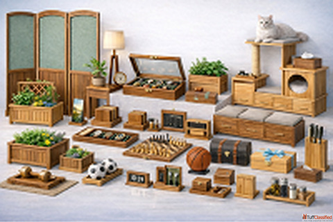 Upgrade Your Living Space Timeless Wooden Home Decor Awaits