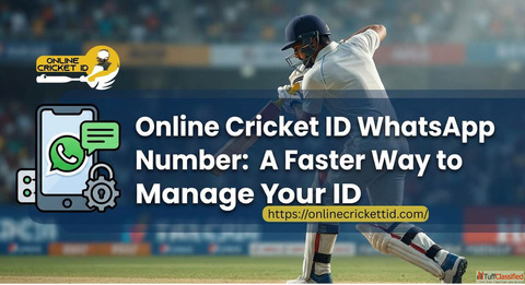 Online Cricket ID WhatsApp Number A Faster Way to Manage Your ID