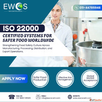 Trusted ISO 22000 Certification Provider in New Delhi