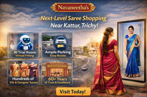 Kattur-ல Navaneetha's ஷபபங அனபவம AI Trial Room-ன மஜக