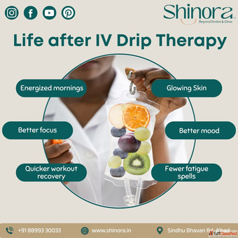 Shinora Clinic - Safe and Effective IV-Drip Therapy in Ahmedabad