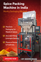 Spice Packing Machine in India - Munky Packaging Machine