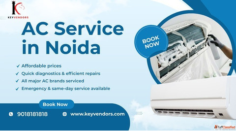 Quick AC Service In Noida - Keyvendors