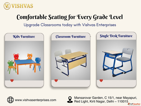 Trusted School Furniture Manufacturers for Every Classroom Vishvas Enterprises