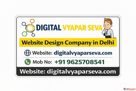 Professional Website Design Company in Delhi for Growing Businesses