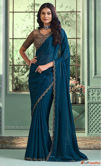 Blue Saree Online - Wide Range of Blue Sarees with Great Deals