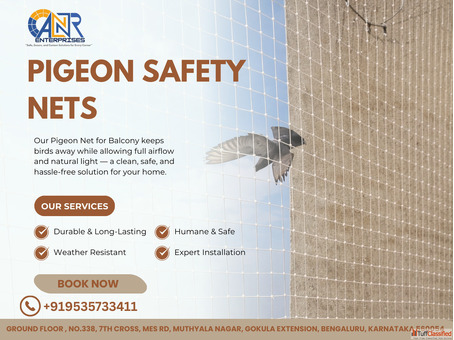 Pigeon Safety Nets - Clean Safe Humane Protection