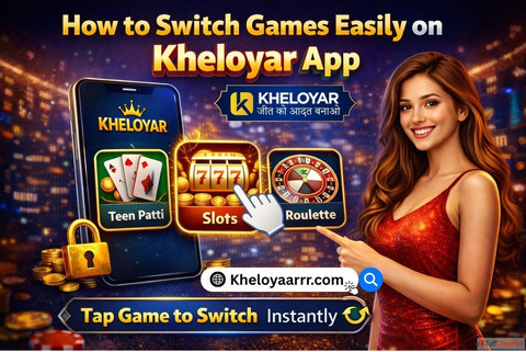 How to Switch Games Easily on Kheloyar App