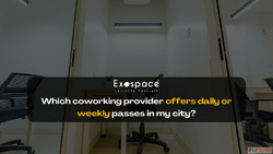 Which Coworking Provider Offers Daily or Weekly Passes in My...