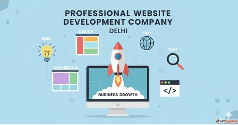 Professional Website Development Company in Delhi India Vyapar Kranti