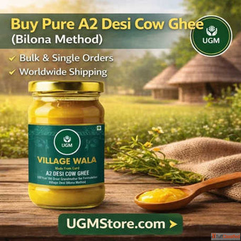 Buy Pure A2 Desi Cow Ghee in Bulk Wholesale Supplier India Worldwide Delivery