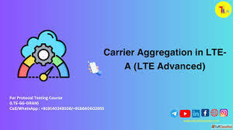 Carrier Aggregation Training in LTE - TechLTE World