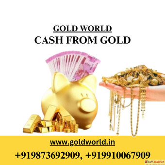 Come with any amount of gold and get instant cash on your gold.