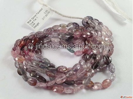 Premium Quality Multi Spinel Beads by Jindal Gems