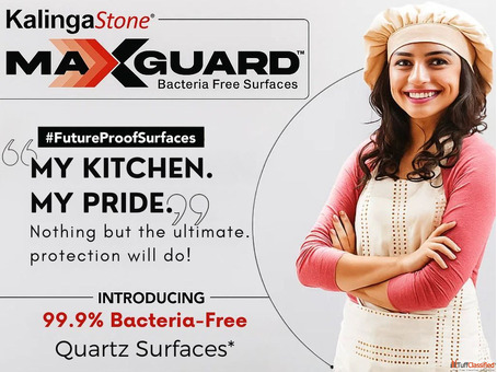 MaxGuard Protection with Premium Quartz Surfaces KalingaStone