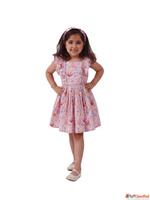 Luxe Hardy Ruffle Dress for Girls - Cute Party Wear Age 4-10