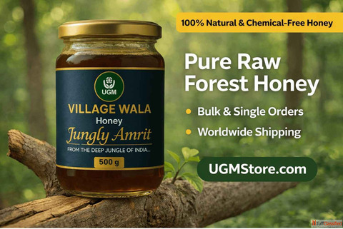 Raw Jungly Honey Wholesale Supplier Bulk Honey for Export Pure Unprocessed