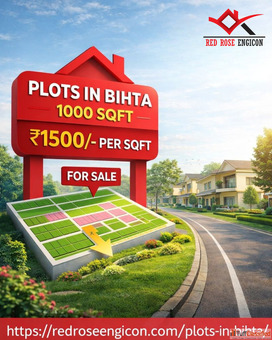 Plot in Bihta for Home Investment with Red Rose Engicon