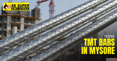 Fe550 TMT Bars in Mysore