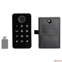 F058 Fingerprint and Password Cabinet Lock
