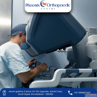 Expert Robotic Knee Replacement Surgeon in Ahmedabad Phoenix Orthopedic Centre