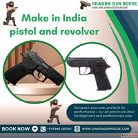 Make in India Pistols Revolvers Sharda Gun House