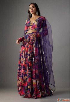 Floral Lehenga Online with Eid Discounts