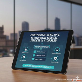 Professional News Apps Development Services in Hyderabad