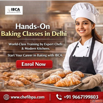 Hands-On Baking Classes in Delhi Enrol Now