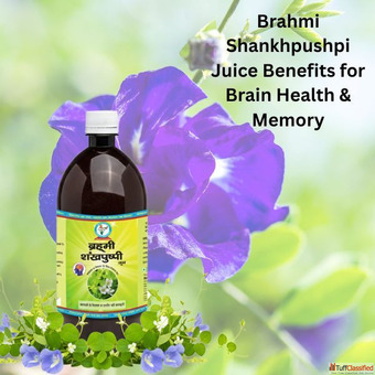Brahmi Shankhpushpi Juice Benefits for Brain Health Memory