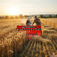 Balwaan Crop Harvester Machine for Wheat Paddy