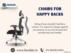 Office Chairs In Noida for Happy Backs Furnfair