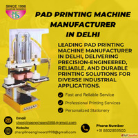 Pad Printing Machine Manufacturer in Delhi