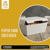 Affordable Paper Food Containers for Business Packaging