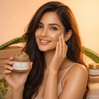 Sandalwood Face Pack for Glowing Clear Skin - Sknlex