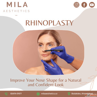 Mila Aesthetics - Transform Your Look with Rhinoplasty in Ahmedabad