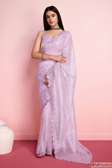 Buy Stylish Net Sarees - Lightweight Designer Style at Great Deals