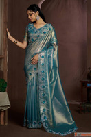 Buy Blue Saree Styles - Smart Pick with Online Deals