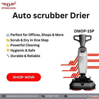 Dynaclean Industries Auto Scrubber Drier DMOP-15P