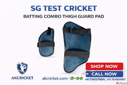 SG Test Cricket Batting Combo Thigh Guard Pad for Sale